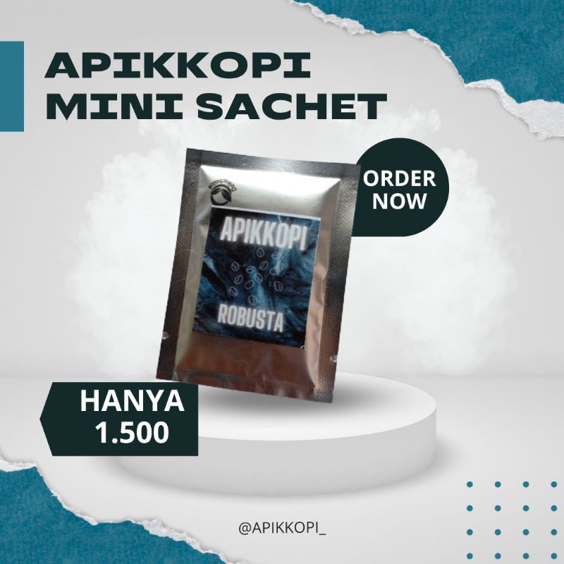 

Apikkopi Mini Sachet Tanpa Filter