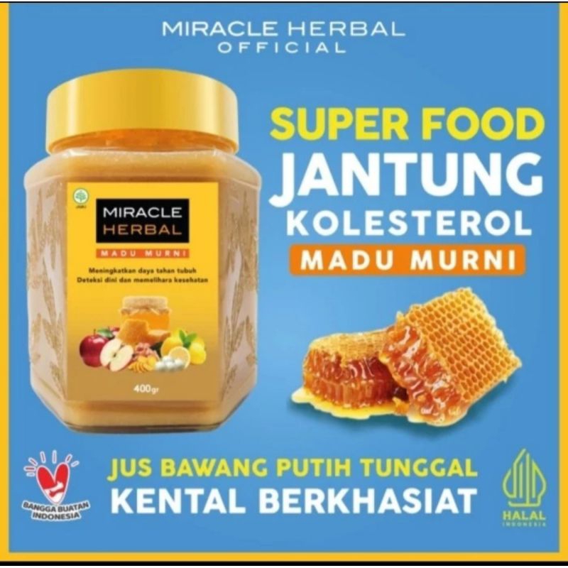 

MIRACLE MADU PUTIH / MADU MURNI