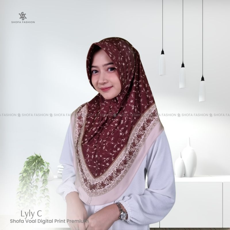 krudung bergo daily Jersey motif/jilbab bergo motif Jersey premium/hijab bergo motif Jersey premium