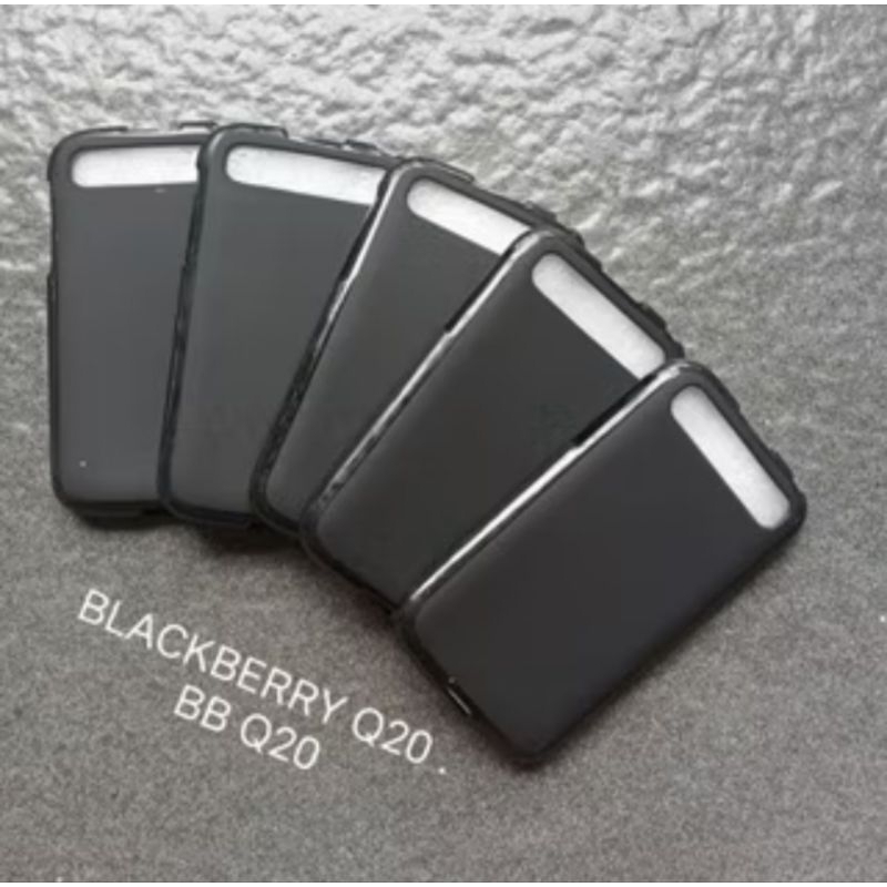 Case Blackberry Q20 Classic . Z3 . Z10 Case BB soft softcase softshell silikon cover casing kesing h