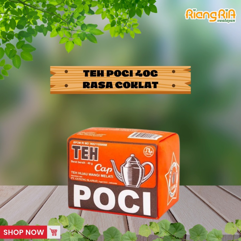 

TEH POCI 40GR COKLAT [0140340]