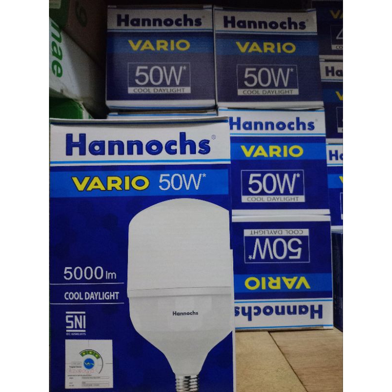 LAMPU LED 50 WATT / HANNOCHS LED VARIO / LAMPU SNI