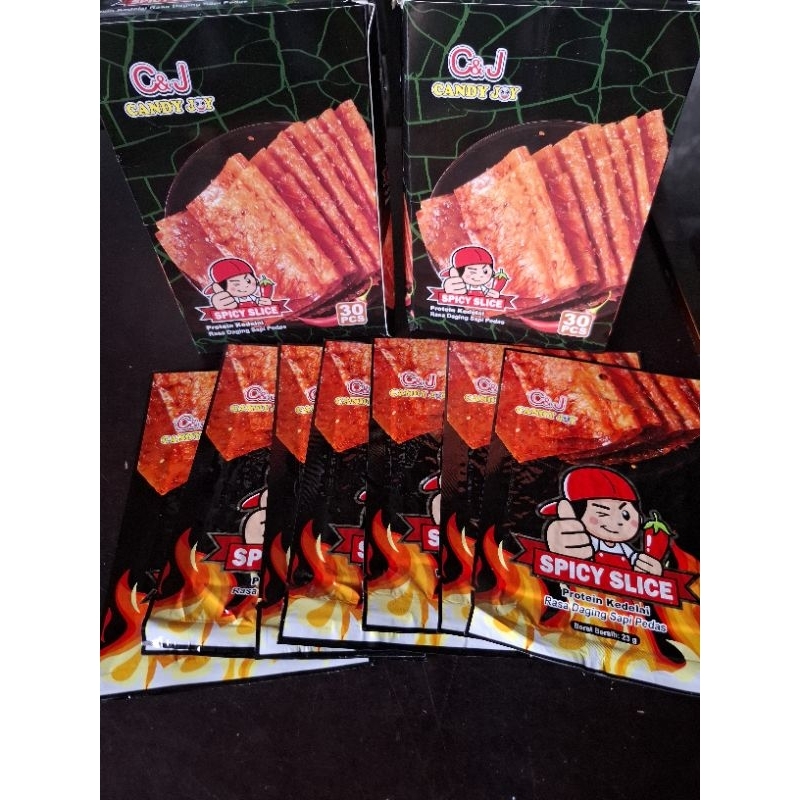 

C&J LATHIAO SPICY SLICE ISI 30 PCS