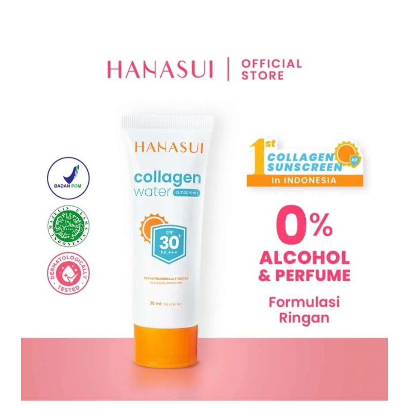 Hanasui water suncreen SPF 30 PA+++