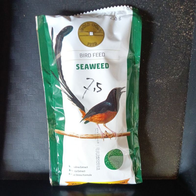 Gold coin seaweed 250g rumput laut hijau