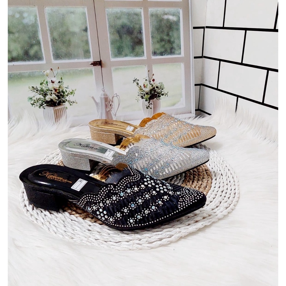 TOPSALE SALE PRODUK BARU SANDAL PESTA WANITA HAK TAHUHAK TINGGI YD 17 HAK 3 CM