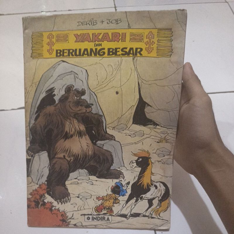 Komik Yakari Dan Beruang Besar
