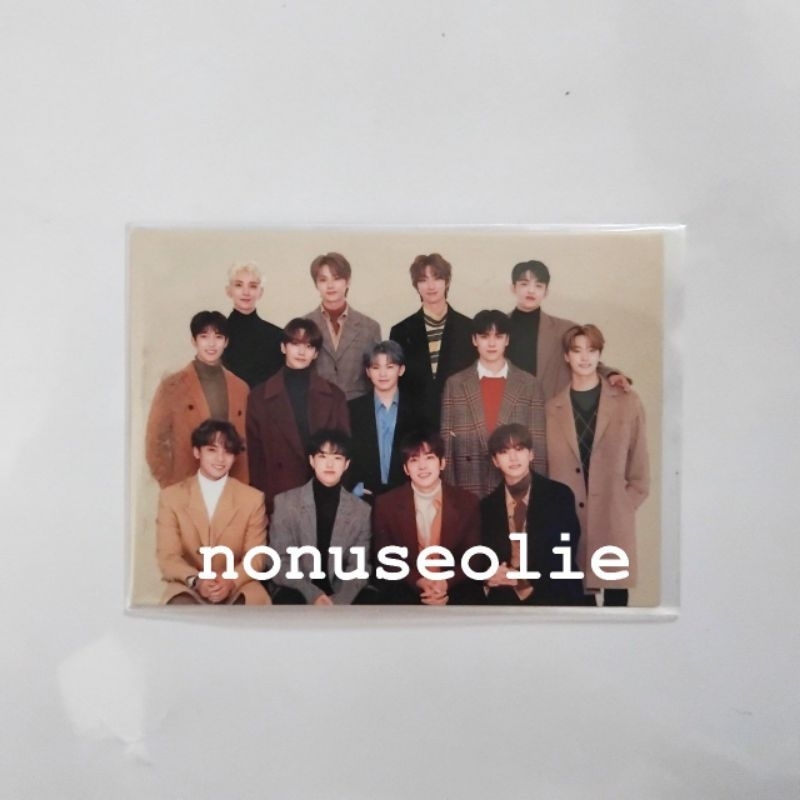 Seventeen 2020 Winter Goods Japan Trading Card TC