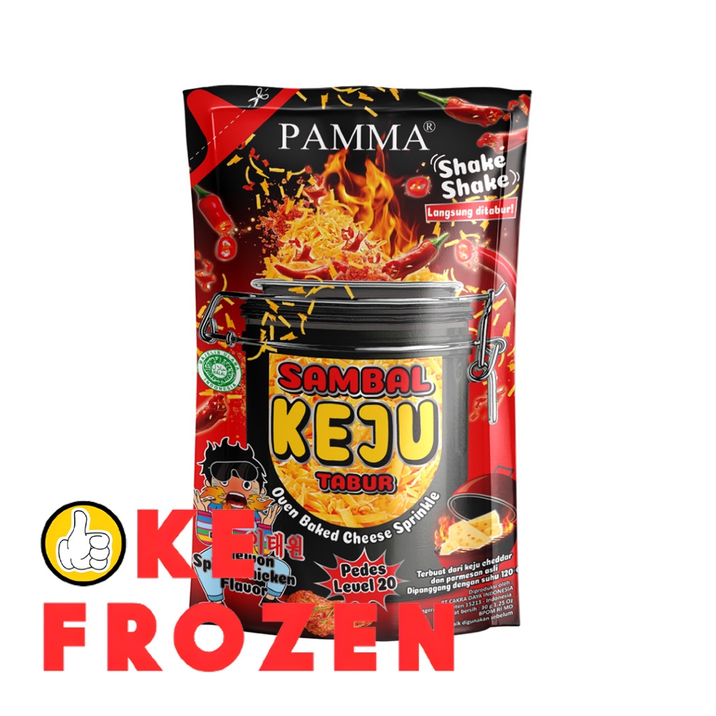 

PAMMA SAMBAL KEJU TABUR ITAEWON SPICY CHICKEN PEDAS LV 20 / CEMILAN