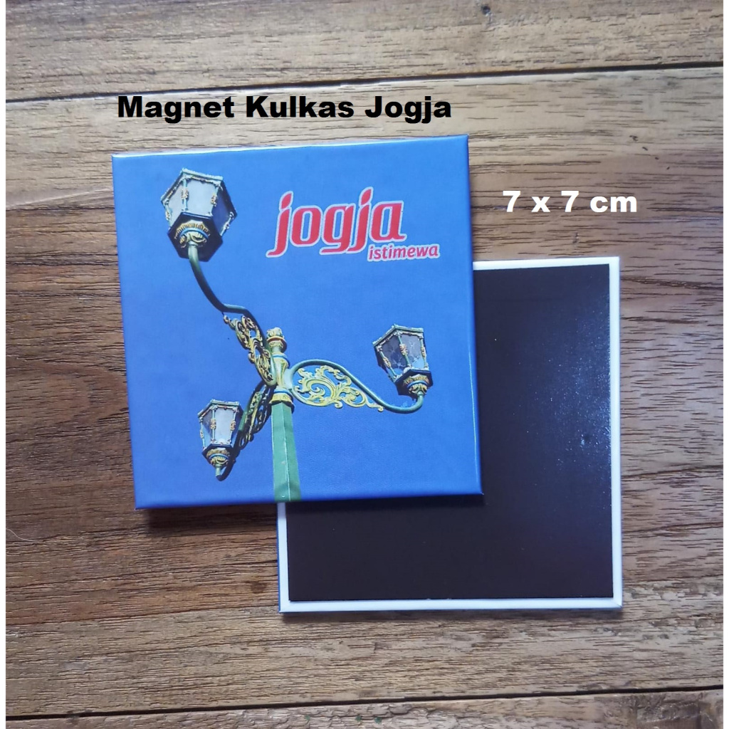 Souvenir Magnet Tempelan Kulkas Jogja Istimewa - Lampu Antik