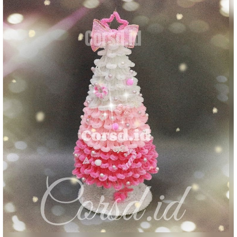 Evrydaygift Pohon Natal Mini / Pohon Natal Pajangan / Pohon Natal Hias Mini Dekoratif /Pohon Natal