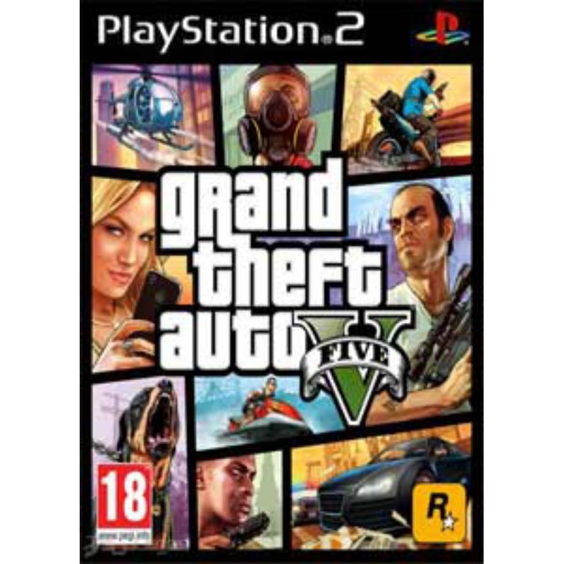 GTA V KASET PS2