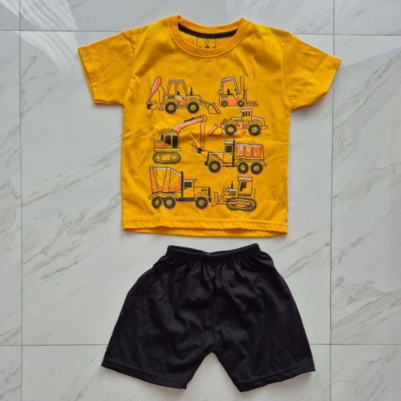 Preloved Set Excavator Boys 4tahun