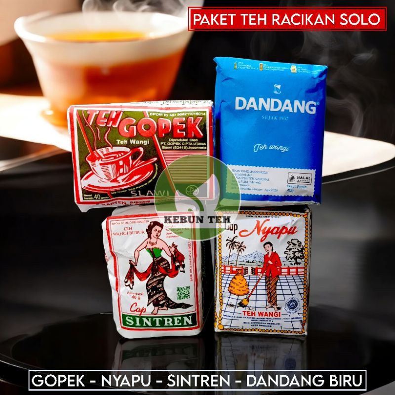 

Paket RACIKAN TEH SOLO ECER GOPEK NYAPU SINTREN DANDANG BIRU