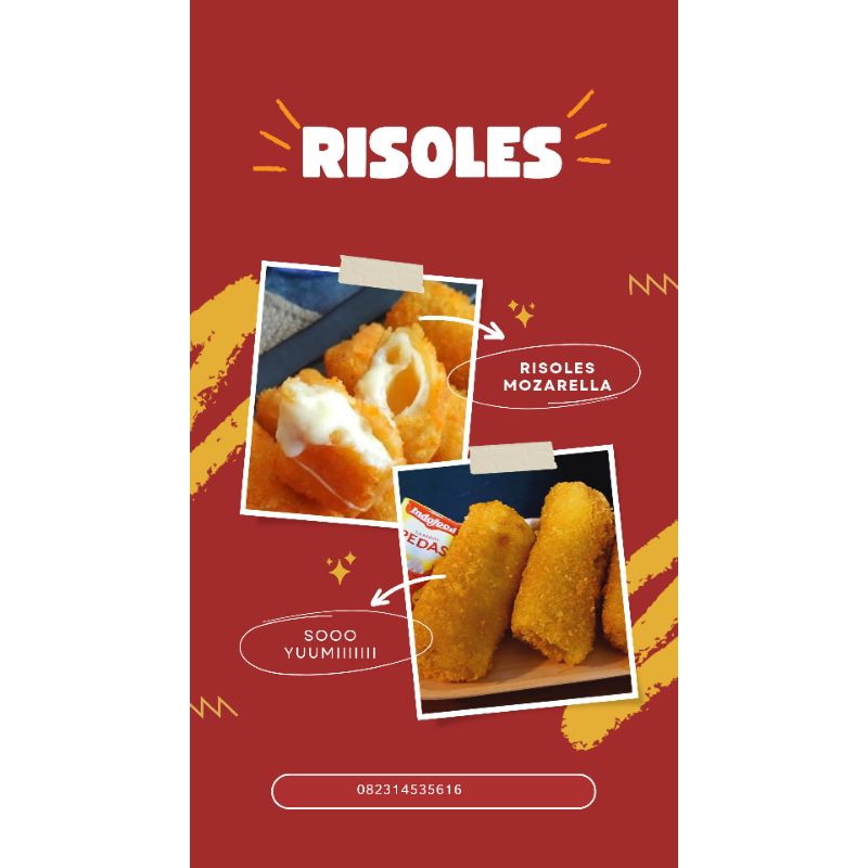

RISOLES MOZARELLA