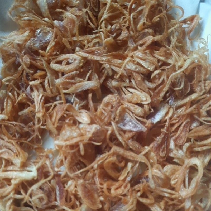 

Bawang Goreng asli tanpa campuran tepung