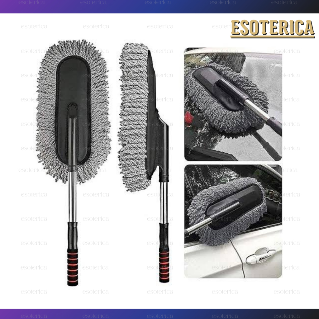 Kemoceng Mobil Pembersih Debu Mobil Alat Cuci Mobil Kemonceng Microfiber Serat Cendol