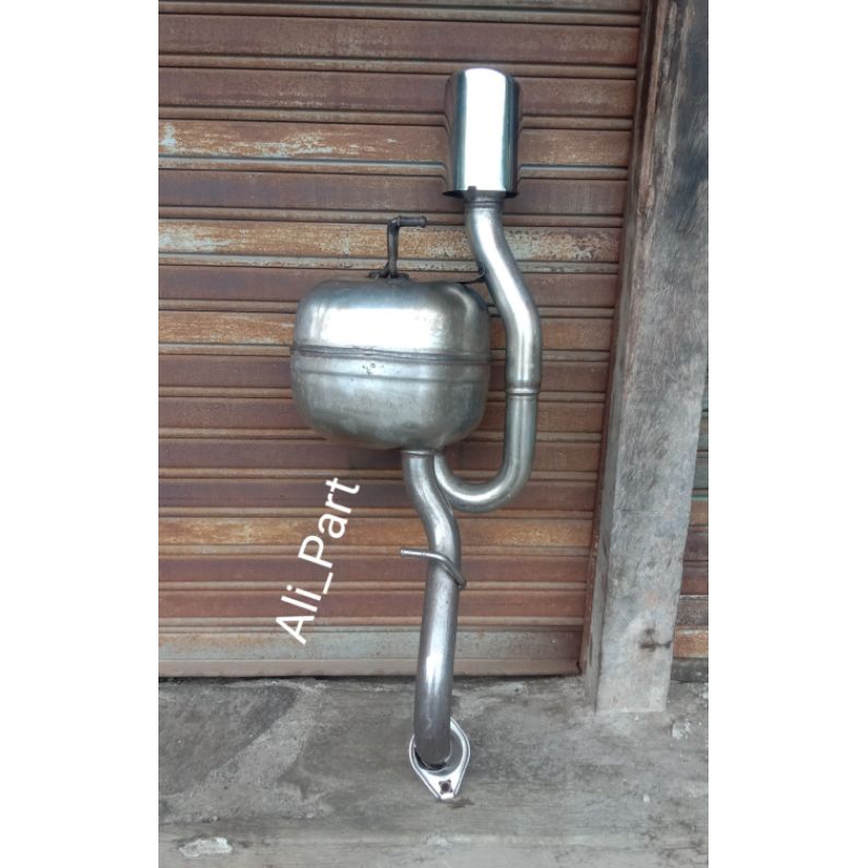 Knalpot Standar Toyota Yaris Lele TRD Sportivo PNP Bakpao Fullset Original