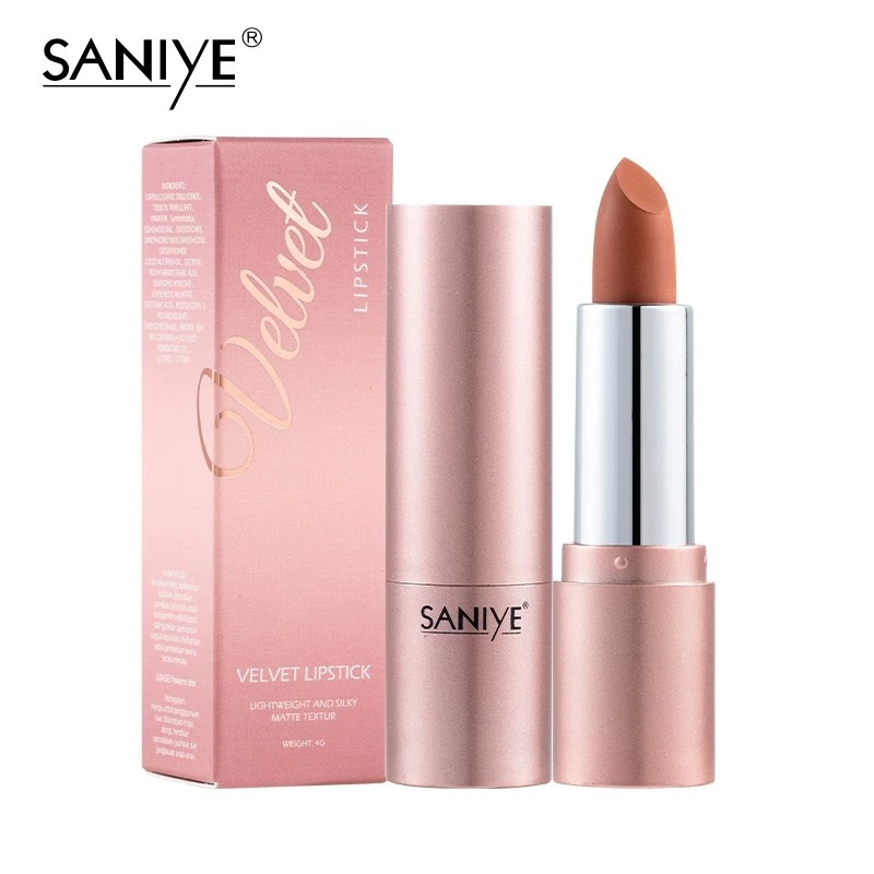 SANIYE 9 Warna Matte Velvet Lipstik K2021