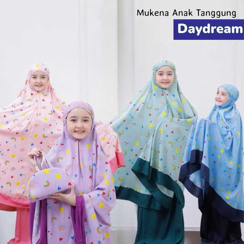 Mukena Anak Umur 8-14 Tahun / Mukena Anak Motif Lucu / Mukena Anak Tanggung Terbaru