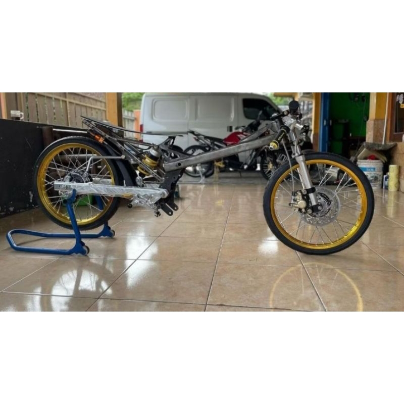 rangka/frame drag MX king old dan MX king new model ffa.