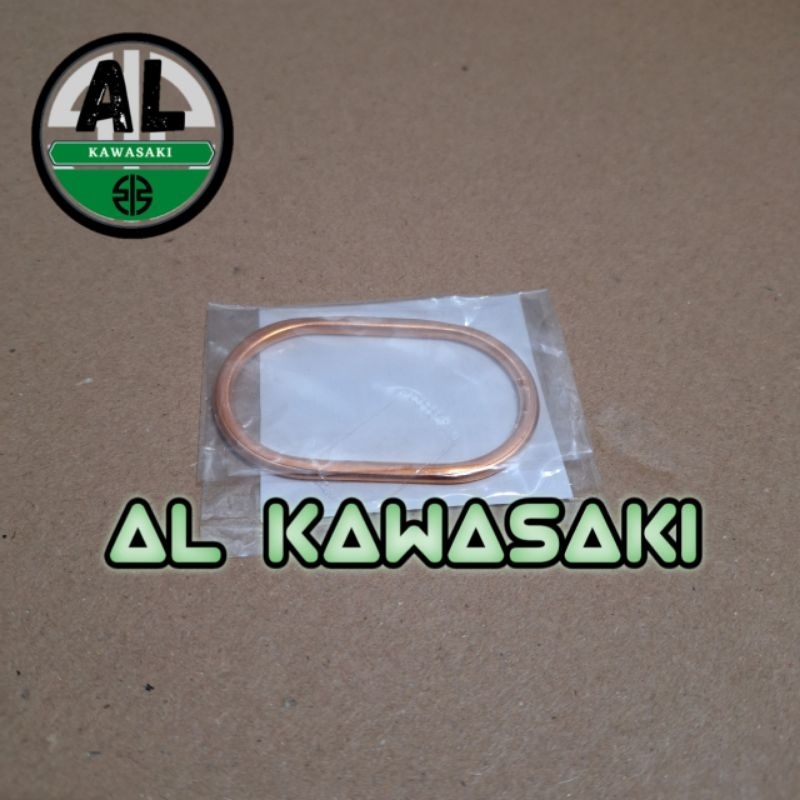 paking gasket perpak knalpot kawasaki ninja H2 original