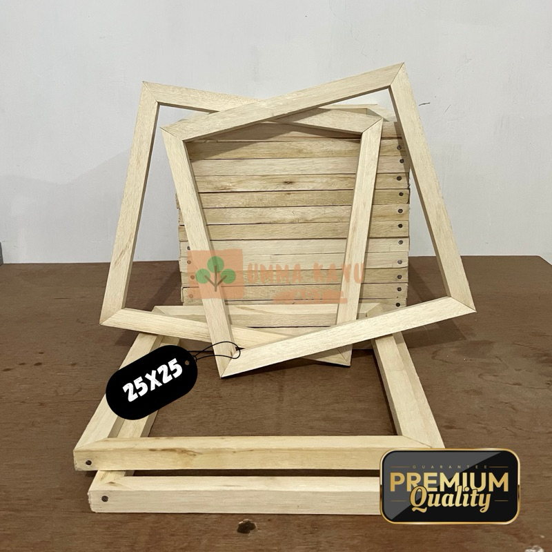 

Kayu Spanram 25x25 cm Frame Kanvas Lukis Berkualitas
