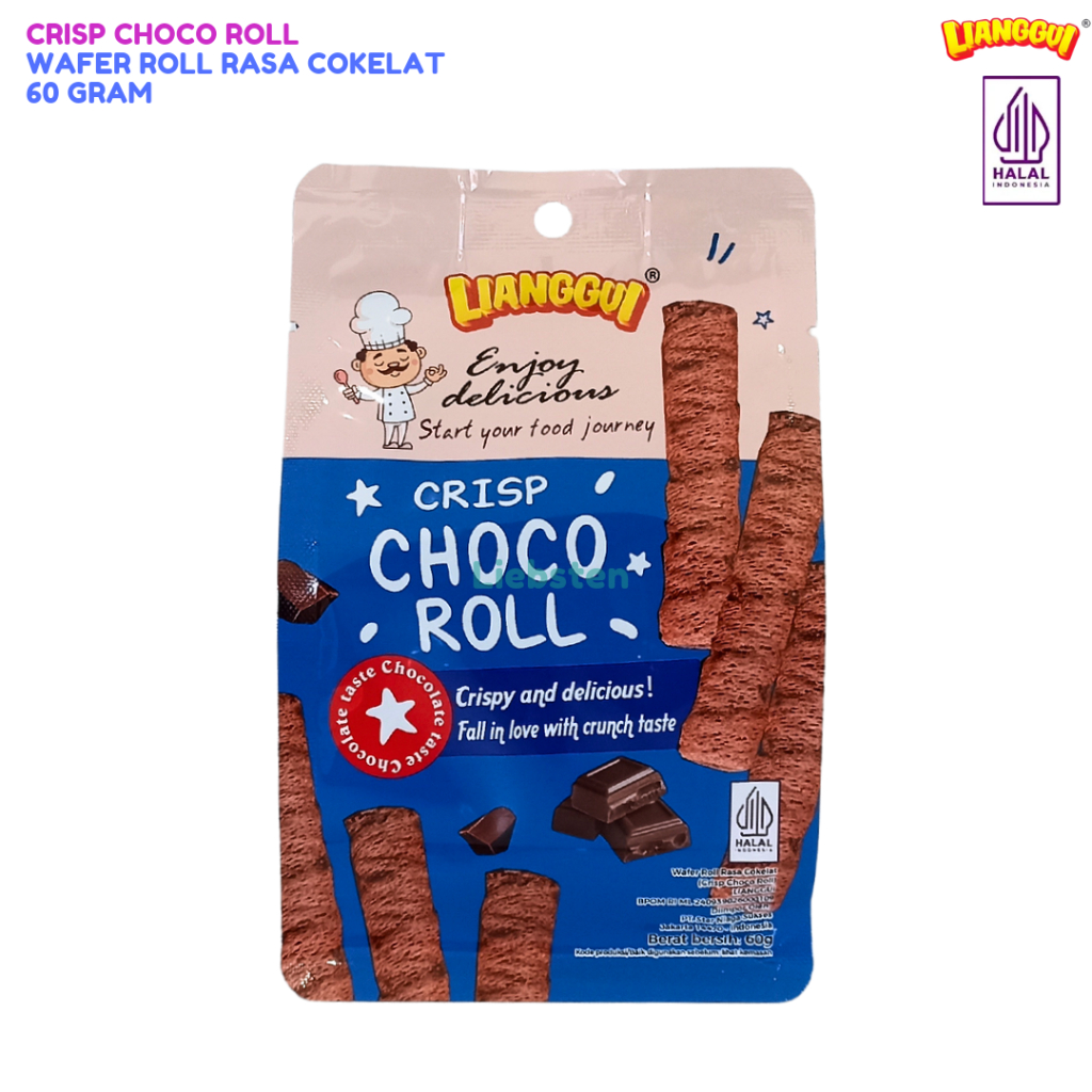 

Wafer Crisp Roll 60 Gr - Lianggui