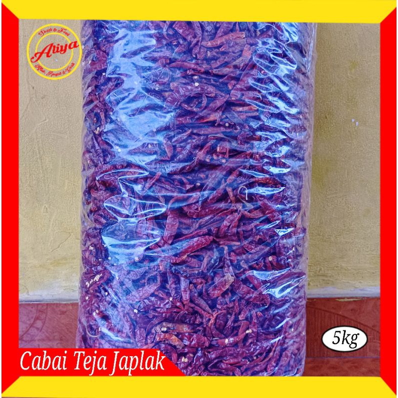 

CABAI TEJA JAPLAK RAWIT KERING FRESH 5KG.