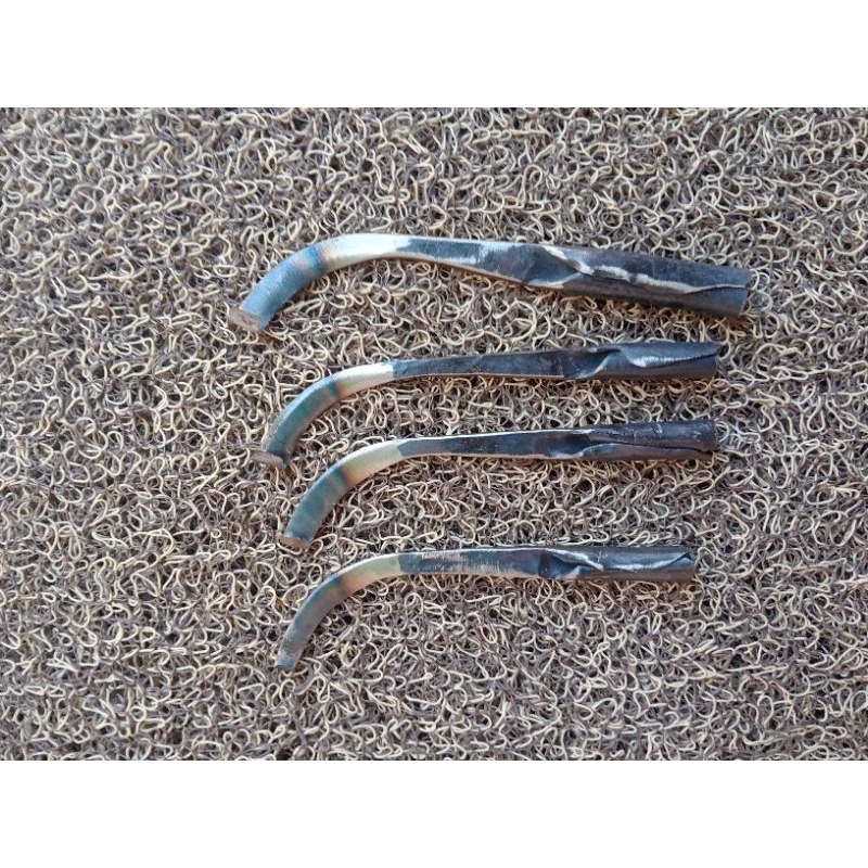 pisau carving kayu gaharu 4 pics bahan baja