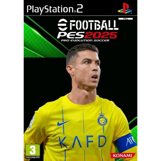 KASET DVD GAME PS2: EFOOTBALL PES 2025