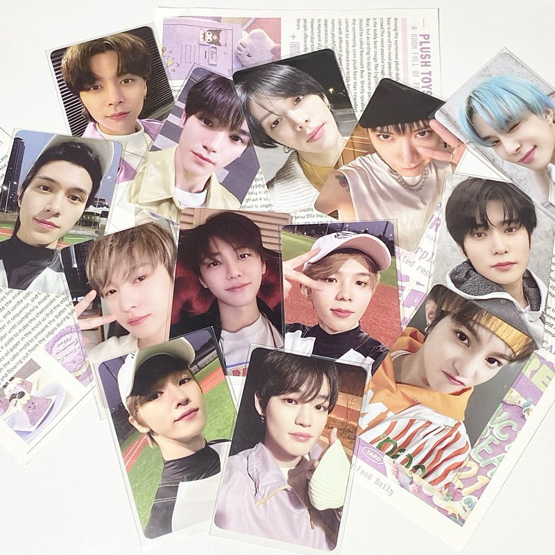 NCT 2021 MD ID CARD UNIVERSE FULLSET TAEIL JOHNNY TAEYONG YUTA KUN TEN XIAOJUN HENDERY YANGYANG MARK