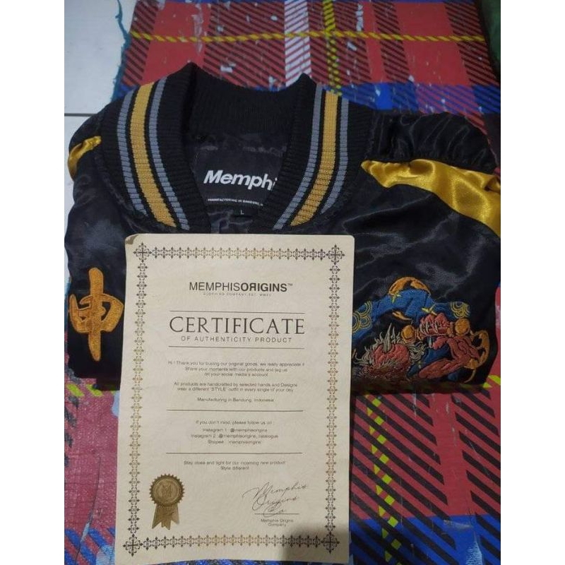 jacket sukajan Memphis origins