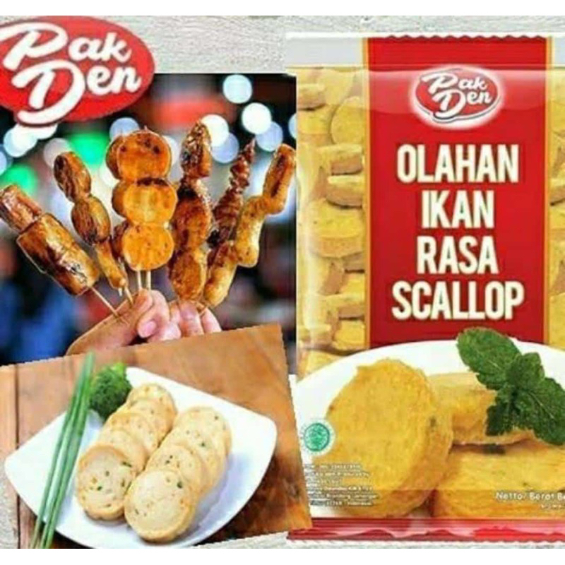 

Frozen Food Scallop Ikan Pak Den