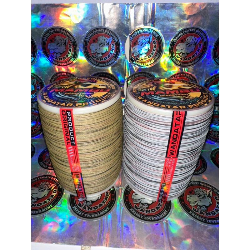 [NEW MAMBO RACIKAN VULCANO] Gelasan Senar Mati MATOT 018 MAMBO DEADSTRING 6000yard by Wanqatar Sanga