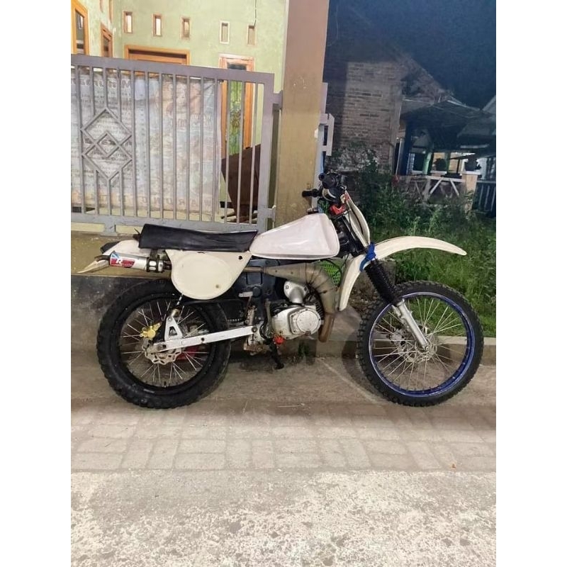 Knalpot udang 2 tak Rxz Rx King Yt 115 Rangka Ktm Klx Gtx Yz