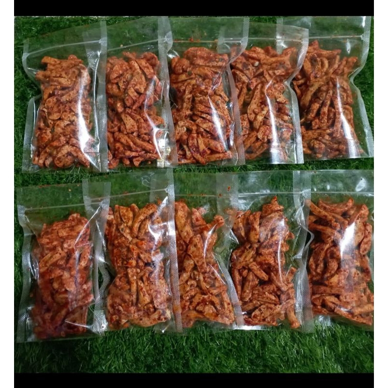 

Basreng pedas daun jeruk 100gram