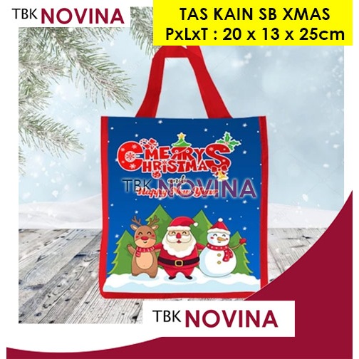 

TAS NATAL / TAS SPUNBOUND PLASTIK NATAL / TAS CHRISTMAS / TAS MIKA NATAL
