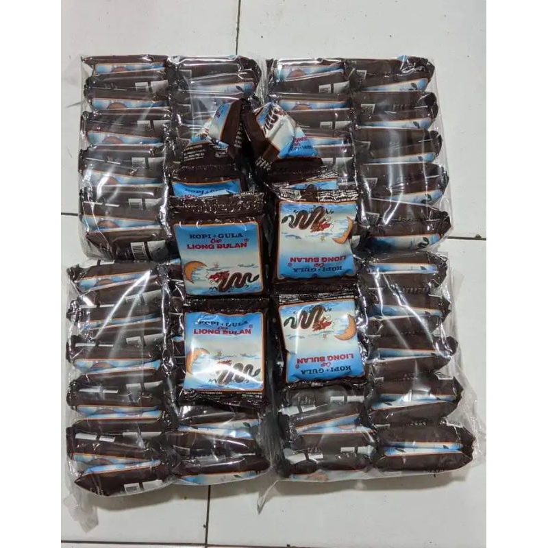 

KOPI LIONG BULAN 1 RENCENG ISI 10PCS KOPI LEGENDA BOGOR