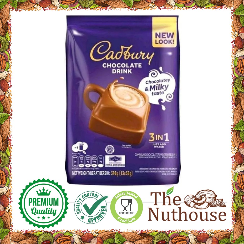 

Cadbury Hot Chocolate Minuman Cokelat - 13 Sachet x 30 gr [HALAL]