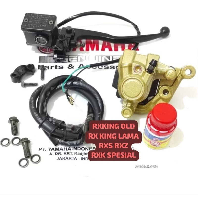 KALIPER CAKRAM PALA BABI DEPAN RXKING OLD RX KING LAMA RXS RXZ RXK SPESIAL RXKING OLD SET MASTER REM
