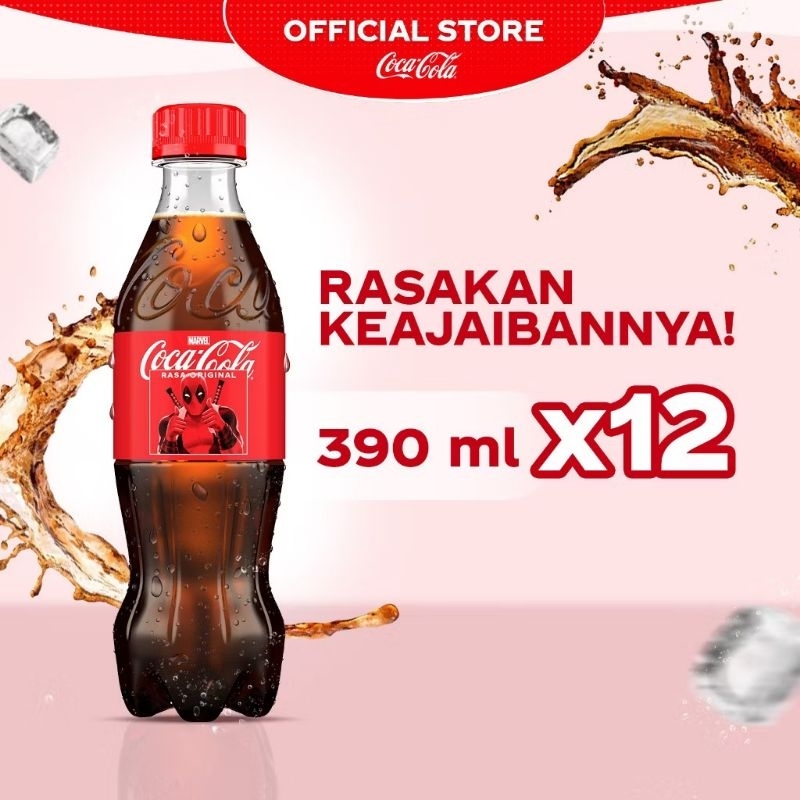 

COCA COLA MINUMAN SODA ORIGINAL 390ML 1 SLOP ISI 12 BOTOL