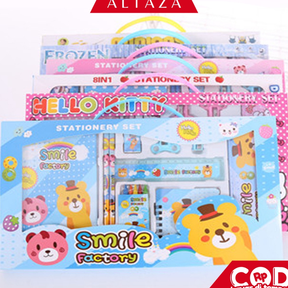 

Serbu Update ALTAZA COD Paket Alat Tulis Set Stationery Set Study Anak Karakter STY7