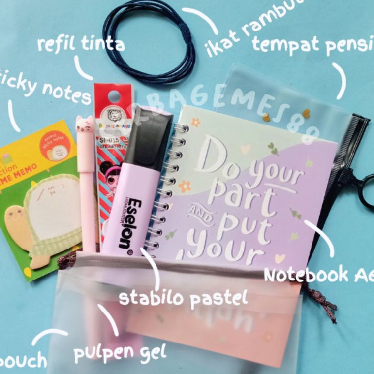 

Promo Murah serbagemes88 PAKET ALAT TULIS 8IN1 STATIONERY SET FANCY ALAT TULIS SET