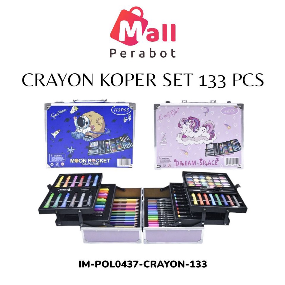 

Promo Untung Mall Perabot AFFKH Crayon Warna Anak Set 28 15 128 133 Pcs Art Full Set Krayon Mewarnai Anak Pensil Warna Perlengkapan Mewarnai Lukis