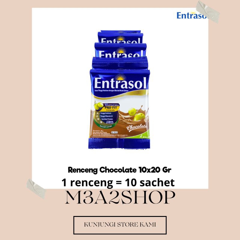 

ENTRASOL COKELAT RENTENG ISI 10 SACHET