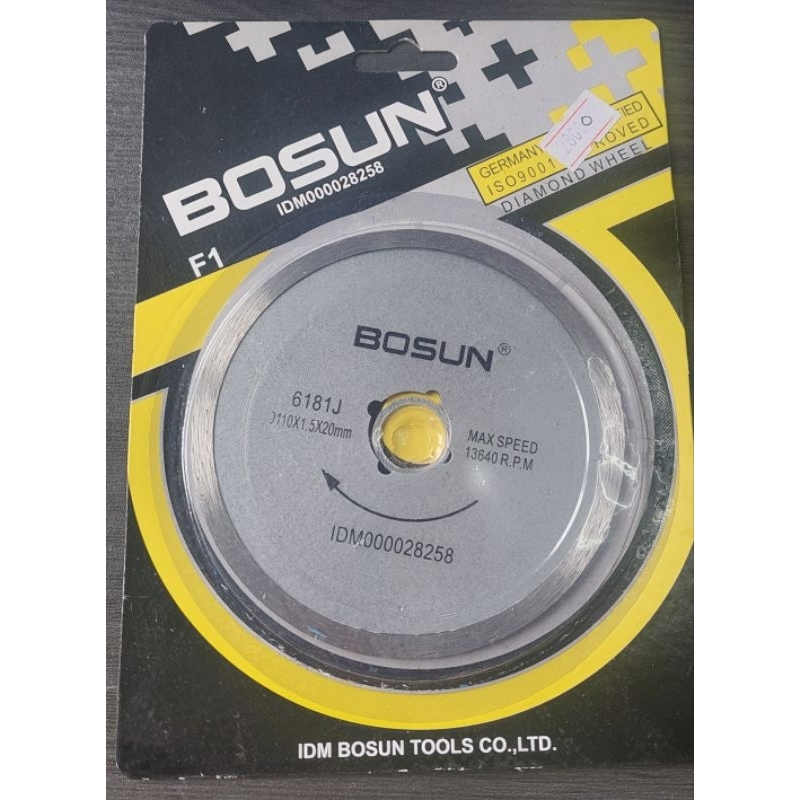 Mata Potong Gerinda 4" keramik Bosun F1