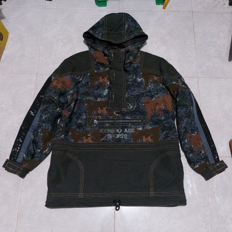 Jaket outdoor snowboard waterproof preloved second