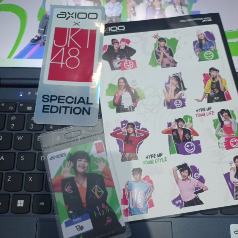 SET PHOTOCARD ELLA AXIOO X JKT48 OFFICIAL