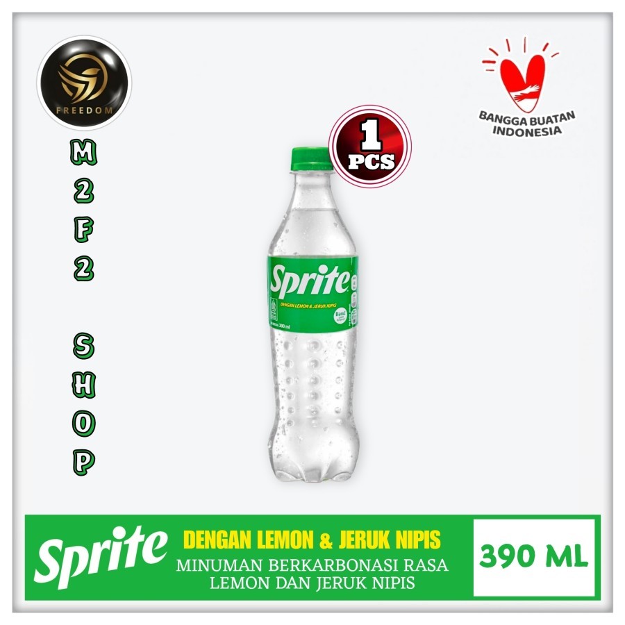 

Sprite Original Minuman Bersoda Botol Plastik Pet - 390 ml (Kemasan Satuan)